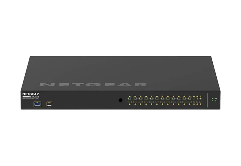GSM4230PX-100EUS AV Line M4250-26G4XF-PoE+ Netzwerk Switch SFP+ fra Netgear – produktbillede