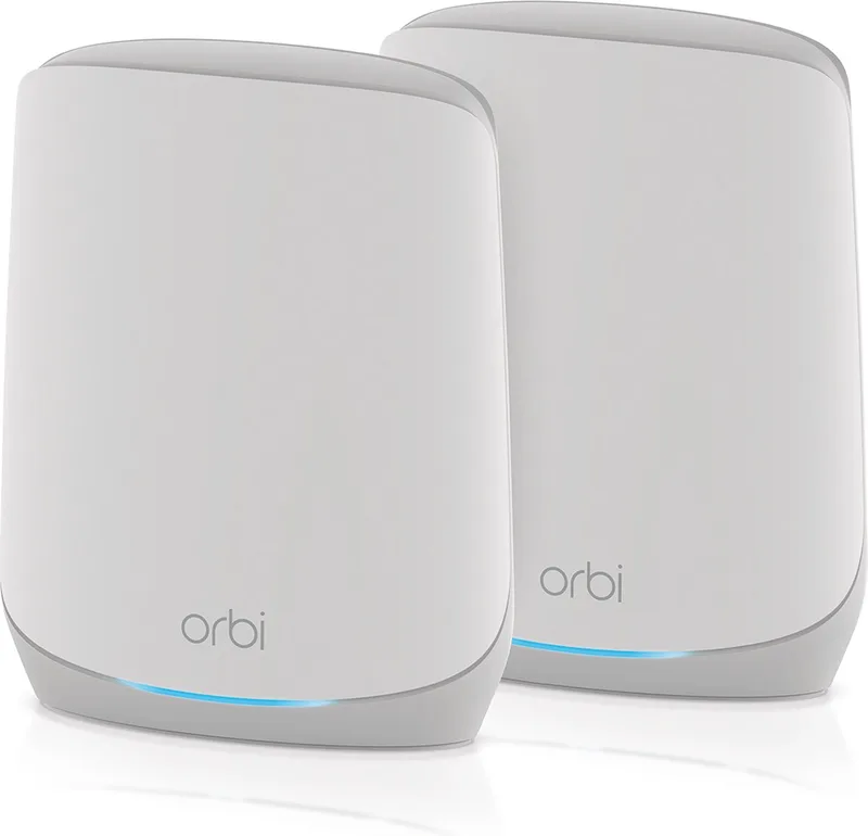 Orbi RBK762S - Mesh WiFi - WiFi Versterker - WiFi 6 - 5400 Mbps - Tri-Band - 2-Pack de Netgear en Blanc – photo produit