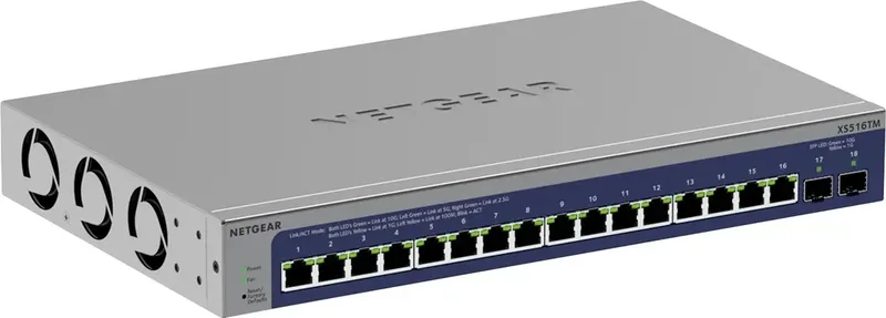 XS516TM-100EUS S3600 Series XS516TM Netzwerk Switch van Netgear – productfoto