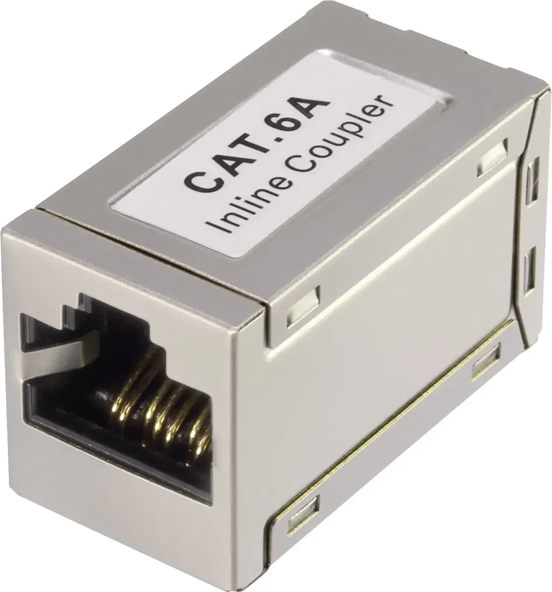 Adaptateur réseau informatique Renkforce RJ45 CAT 6a [1x RJ45 femelle - 1x RJ45 femelle] de Renkforce en Blanc – photo produit