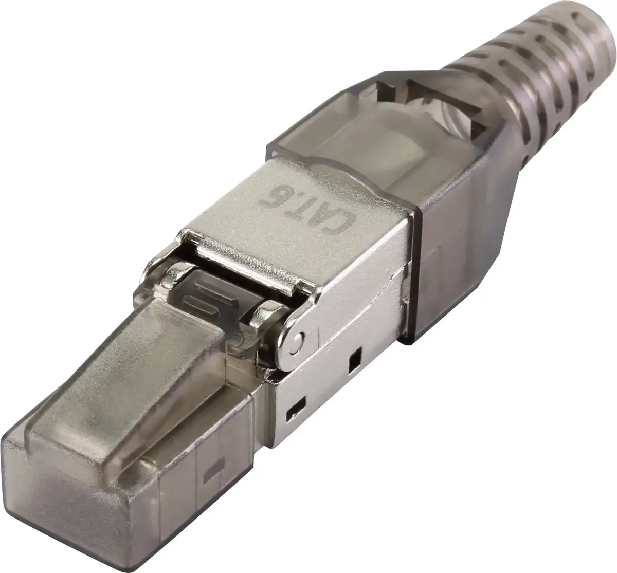 Fiche de confection du champ Renkforce CAT6 Renkforce RF-4538314 mâle, droit noir (transparent) 1 pc(s) de Renkforce en Noir – photo produit