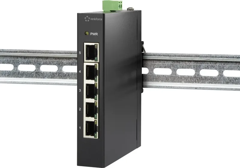 RF-3394866 FEH-500 Industrial Ethernet Switch by Renkforce – product photo