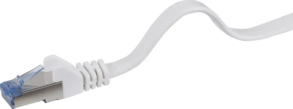 RF-4149855 Câble de brassage RJ45 CAT 6a U/FTP 20.00 m gris, très flexible, avec protection du verrou, ignifugé, 1 pièce de Renkforce – photo produit