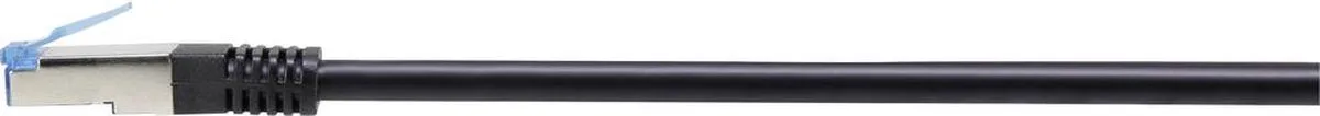 RF-4673696 RJ45 Câble réseau, câble patch CAT 6a S/FTP 20.00 m noir résistant aux UV 1 pc(s) de Renkforce en Noir – photo produit