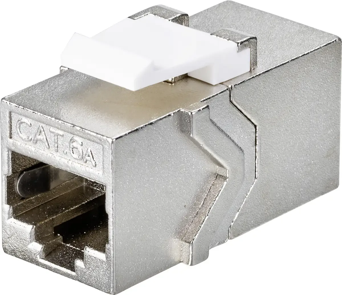 RJ45 réseau informatique Adaptateur CAT 6a [1x RJ45 femelle - 1x RJ45 femelle] by Renkforce – product photo
