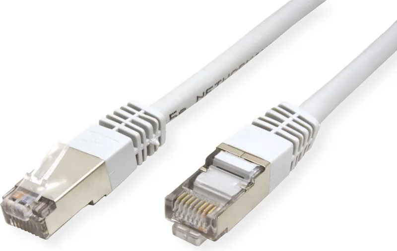 F/UTP Cat.5e (Class D) patchkabel, 3 m von Roline in Grau – Produktfoto