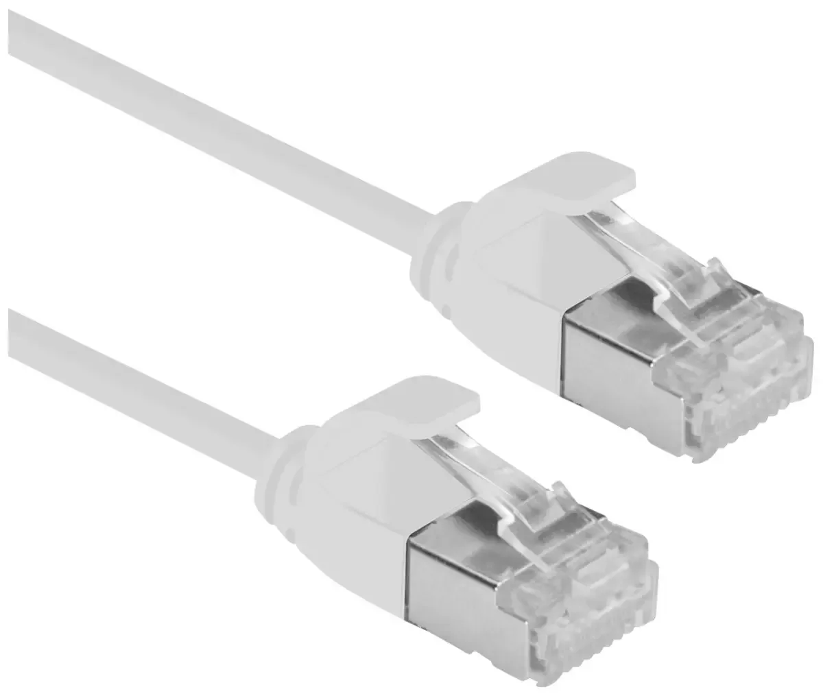 F/UTP DataCenter Patchkabel Cat.6A (Class EA), LSOH, extra dünn, 1 m von Roline in Grau – Produktfoto
