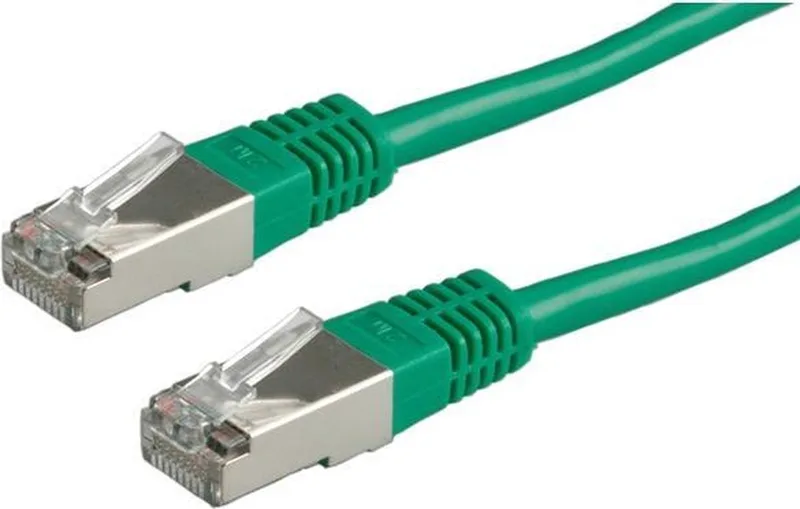 FTP patchkabel Cat5e 15m by Roline in Green – product photo