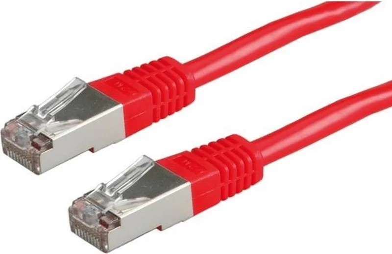 FTP patchkabel Cat5e 15m by Roline in Red – product photo