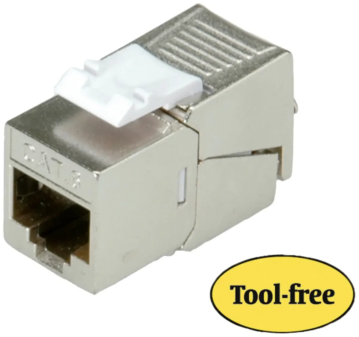 RJ45 Einbaumodul CAT 6 1 Stück von Roline – Produktfoto