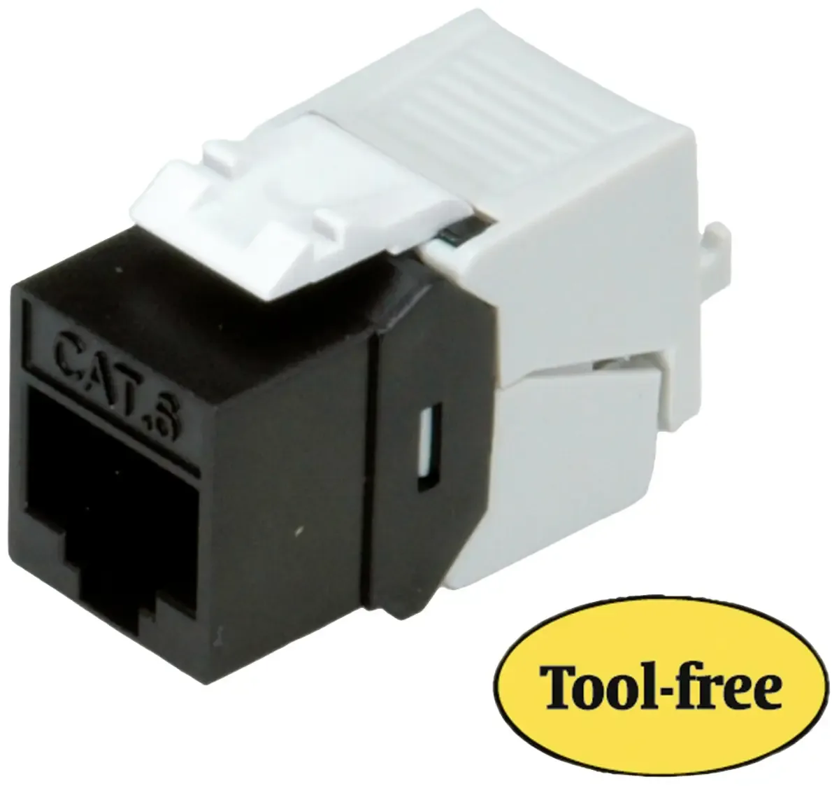RJ45 Einbaumodul CAT 6 1 Stück von Roline – Produktfoto