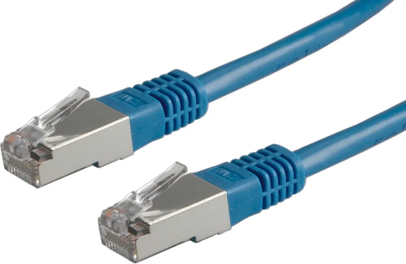 patchkabel Cat.5e (Klasse D) FTP, 0,5 m by Roline in Blue – product photo