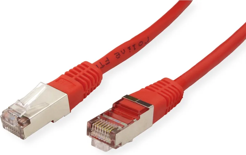 patchkabel Cat.5e (Klasse D) FTP, 2 m by Roline in Red – product photo