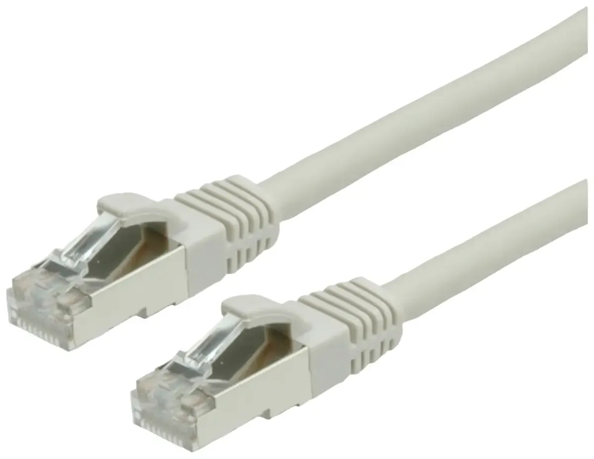 Patchkabel Cat.6 (Class E) S/FTP (PiMF), LS0H, 7 m van Roline in Grijs – productfoto