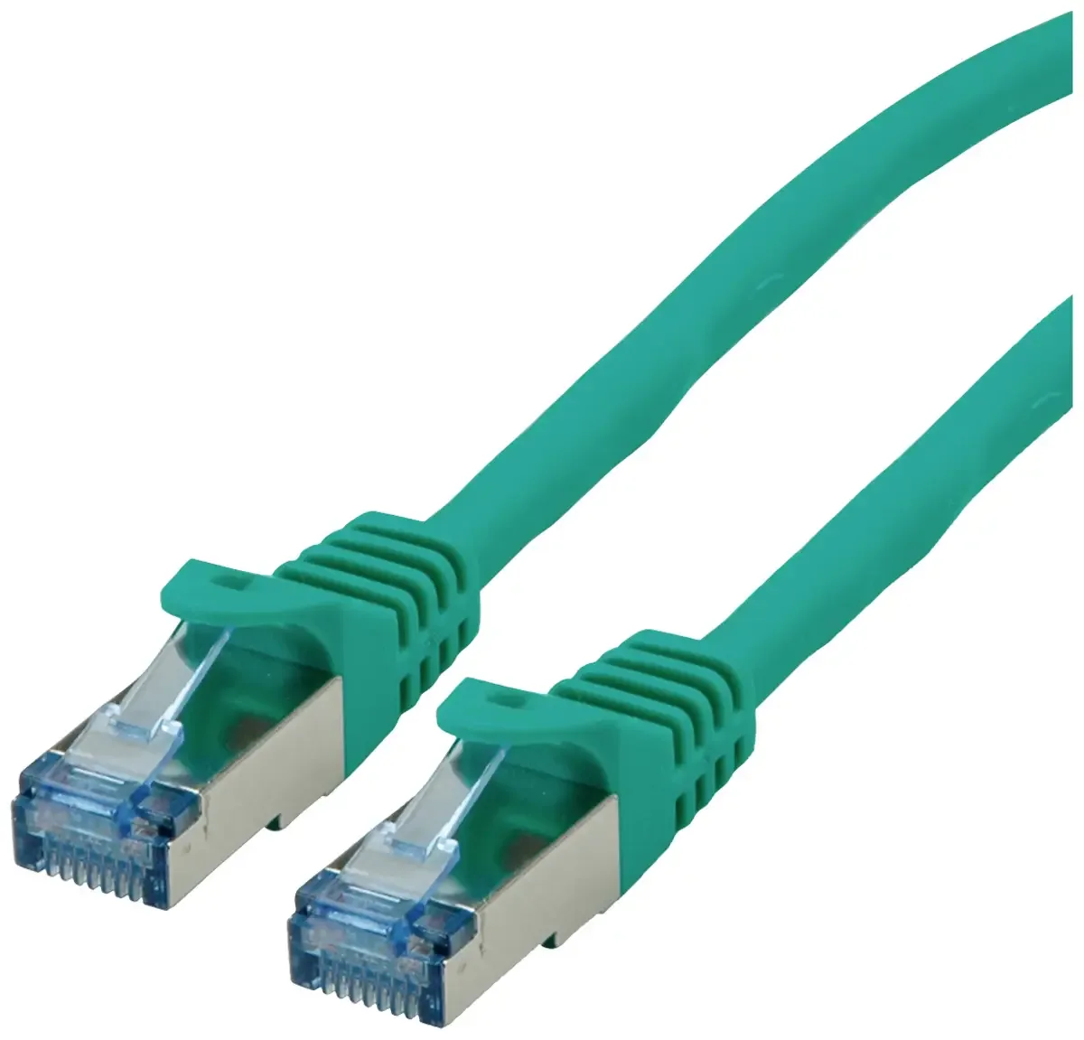 Patchkabel Cat.6A S/FTP (PiMF), Component Level, LSOH, 20 m by Roline in Green – product photo
