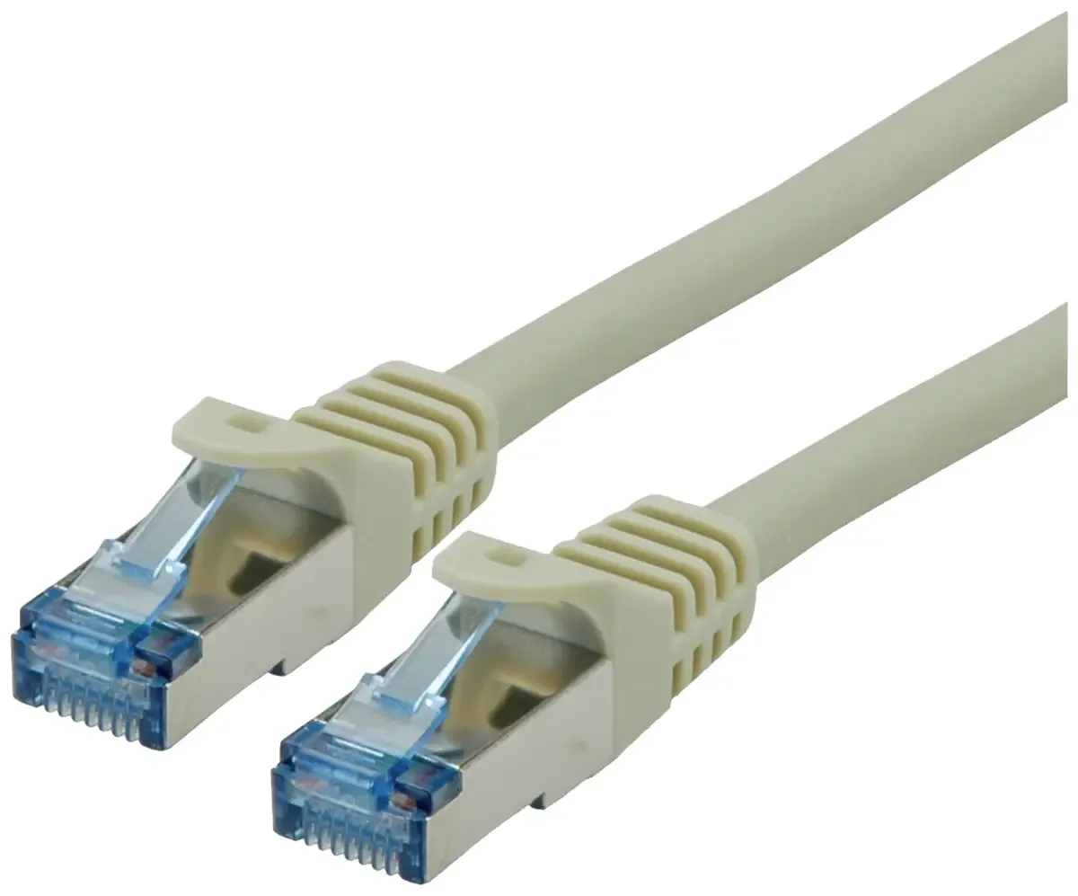 Patchkabel Cat.6A S/FTP (PiMF), Component Level, LSOH, 3 m by Roline in Grey – product photo