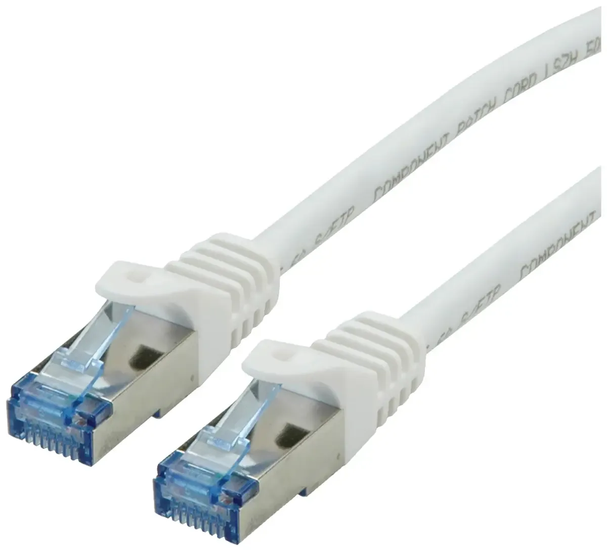 Patchkabel Cat.6A S/FTP (PiMF), Component Level, LSOH, wit, 3 m van Roline in Wit, Rood – productfoto