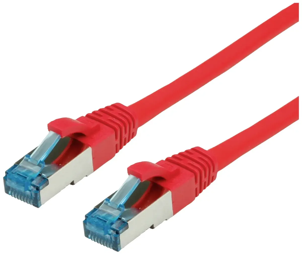 Patchkabel Kat.6A (Class EA) S/FTP (PiMF), LSOH, 7 m by Roline in Red – product photo
