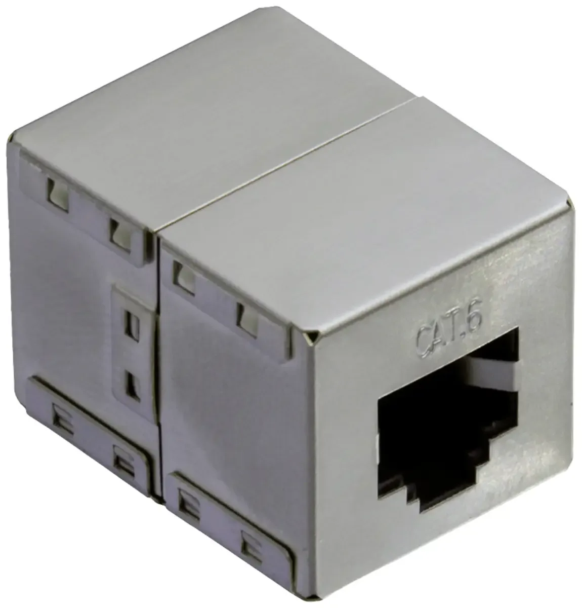 Value RJ45-kopplare RJ45 Adapter CAT 6 0 mm Silver (metallic) från Roline – produktbild