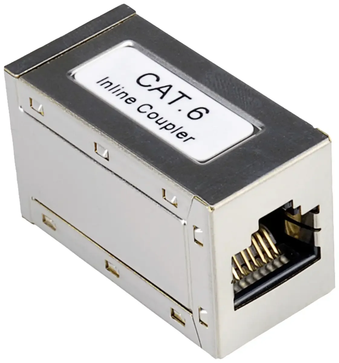 RJ45-kopplare RJ45 Adapter CAT 6 0 cm Silver (metallic) från Roline – produktbild