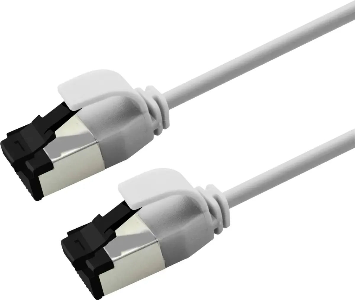 Roline 21.15.3213 RJ45 Netwerkkabel, patchkabel CAT 8.1 U/FTP 1 m 1 stuk(s) van Roline in Grijs – productfoto