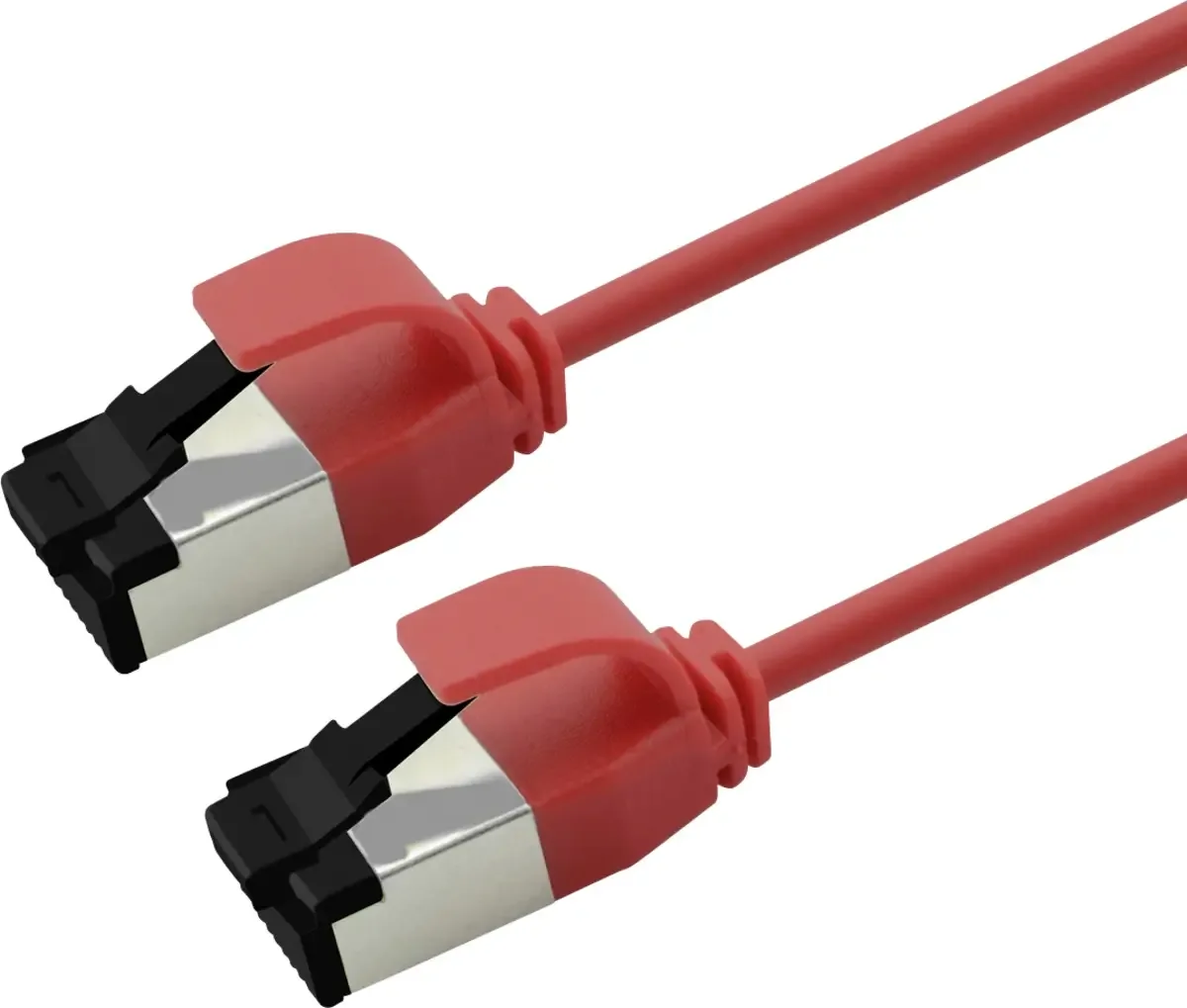 Roline 21.15.3221 RJ45 Netwerkkabel, patchkabel CAT 8.1 U/FTP 0.3 m 1 stuk(s) van Roline in Rood – productfoto