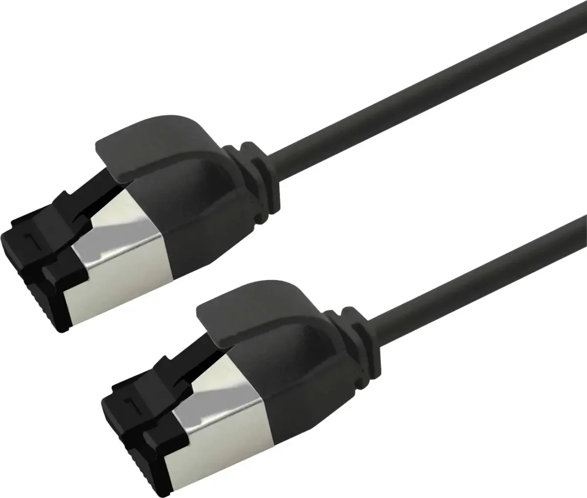 Roline 21.15.3264 RJ45 Netwerkkabel, patchkabel CAT 8.1 U/FTP 1.5 m 1 stuk(s) van Roline in Zwart – productfoto