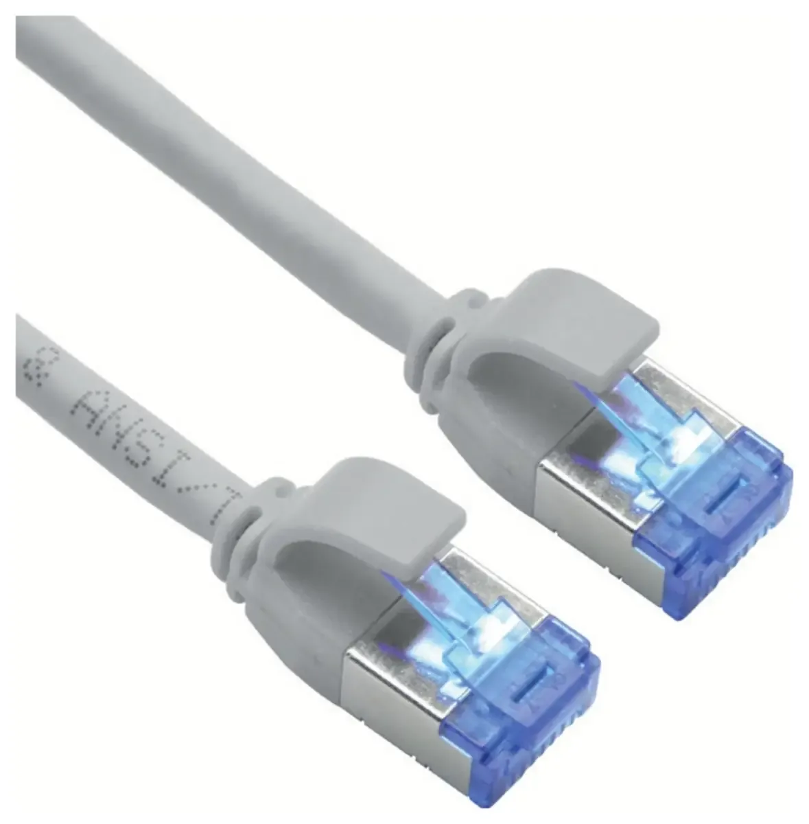 Roline 21.15.4317 RJ45 netværkskabel, patchkabel CAT 6 S/STP 10 m skærmet 1 stk. fra Roline i Grå – produktbillede