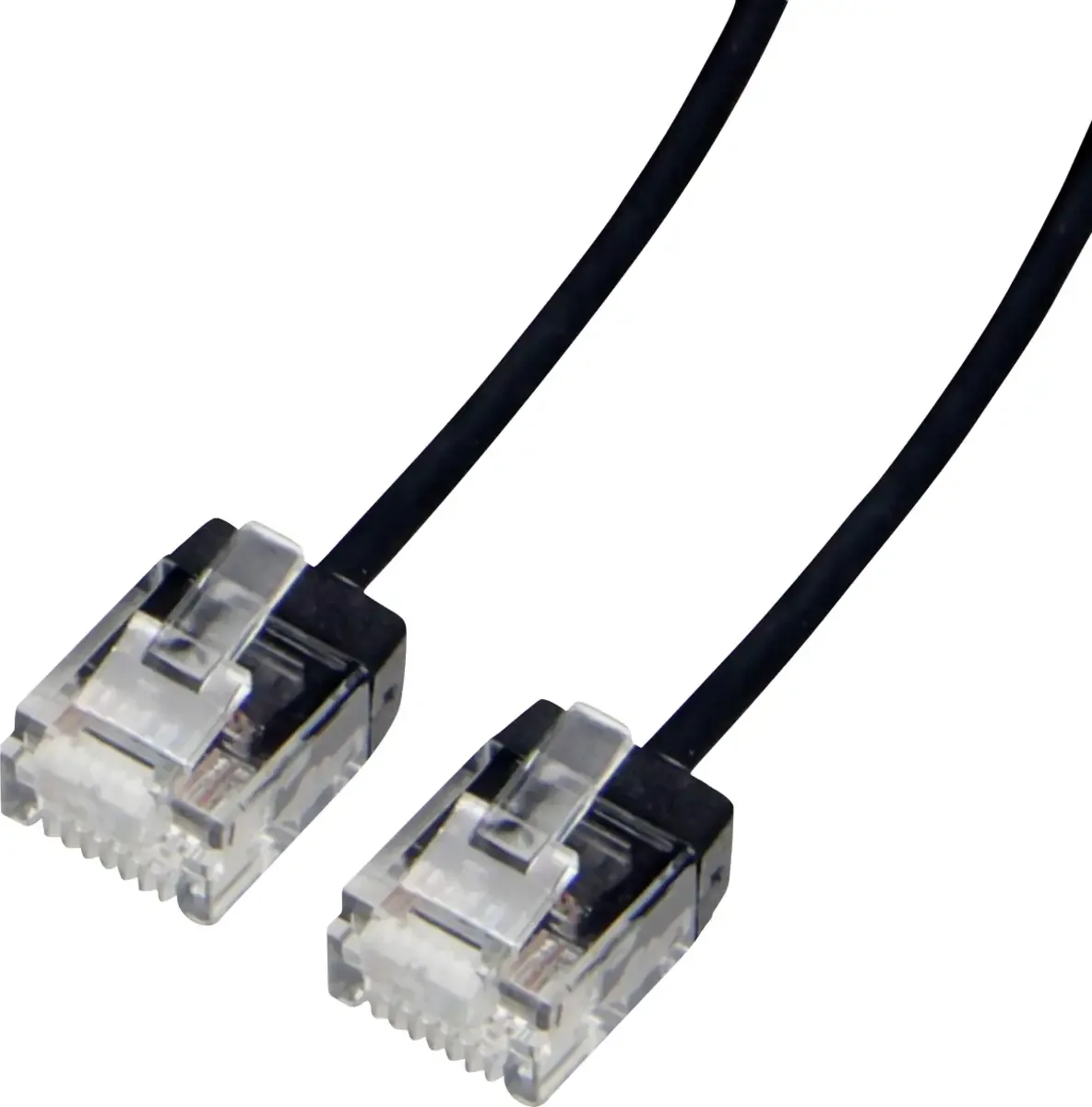Roline 21.15.4462 RJ45 Câble réseau, câble patch CAT 6a U/UTP 2 m noir non blindé 1 pc(s) de Roline en Noir – photo produit