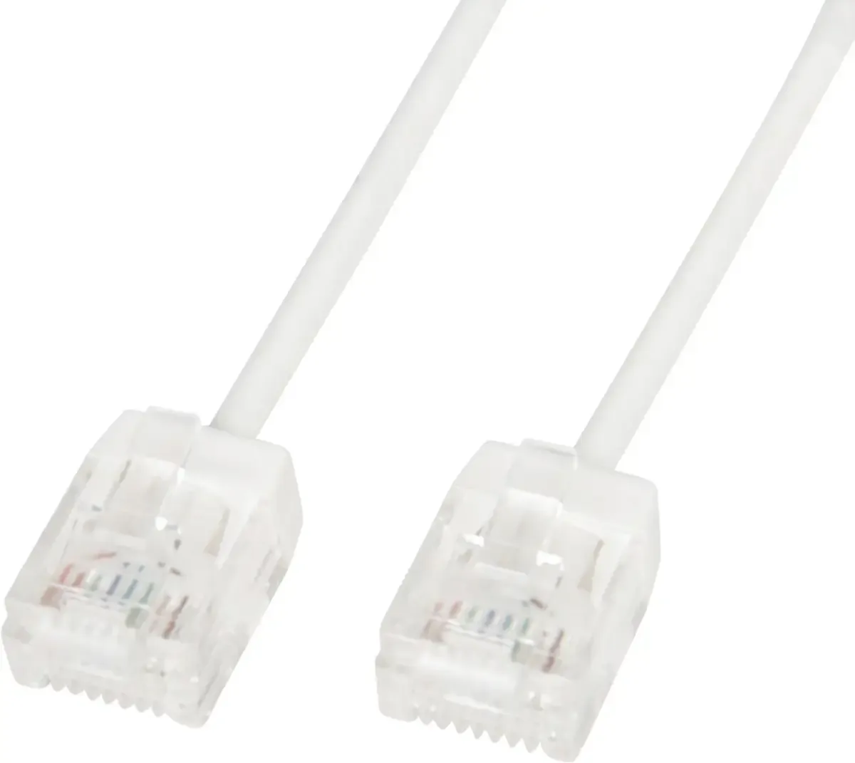 Roline 21.15.4471 RJ45 Câble réseau, câble patch CAT 6a U/UTP 1 m blanc non blindé 1 pc(s) de Roline en Blanc – photo produit