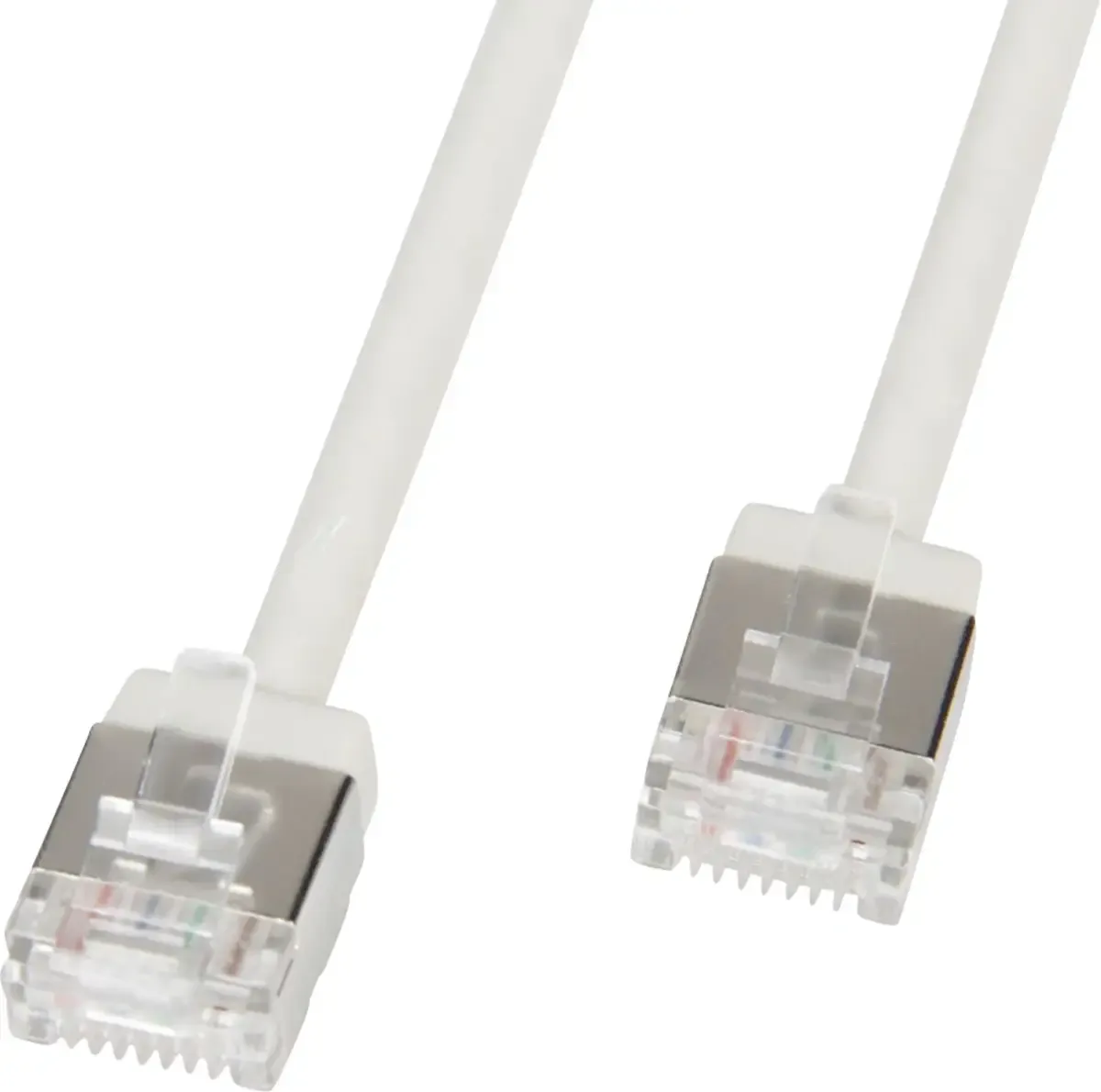 Roline 21.15.4502 RJ45 Netwerkkabel, patchkabel CAT 6A U/FTP 2 m Afgeschermd 1 stuk(s) van Roline in Grijs – productfoto
