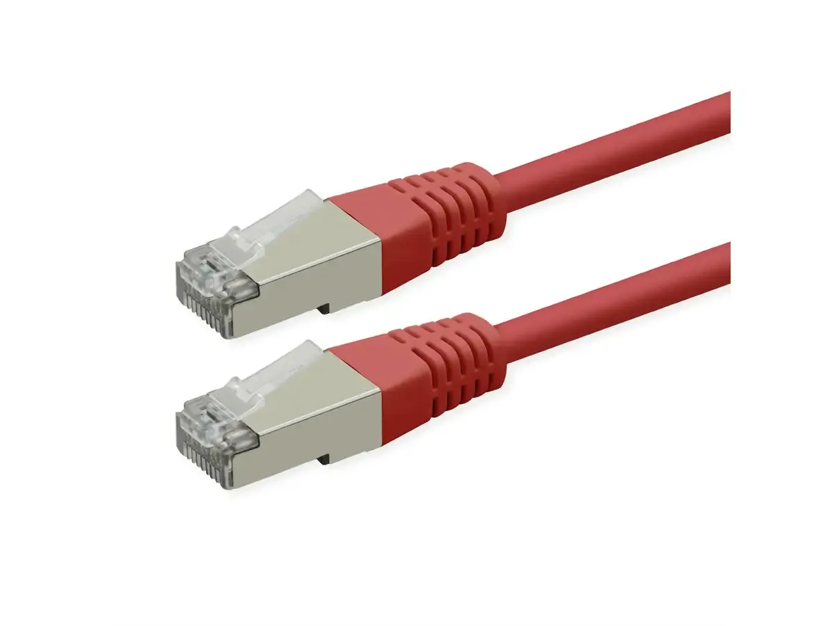 Roline 21.51.1401 RJ45 Patchkabel Kabel S/FTP 20 m Rot 1 St. von Roline in Rot – Produktfoto