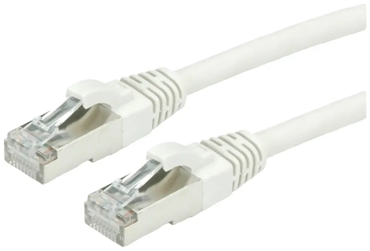 S/FTP-kabel Cat.7, LSOH, met RJ-45 connectoren (500 MHz / Klasse EA), 2 m by Roline in Grey – product photo