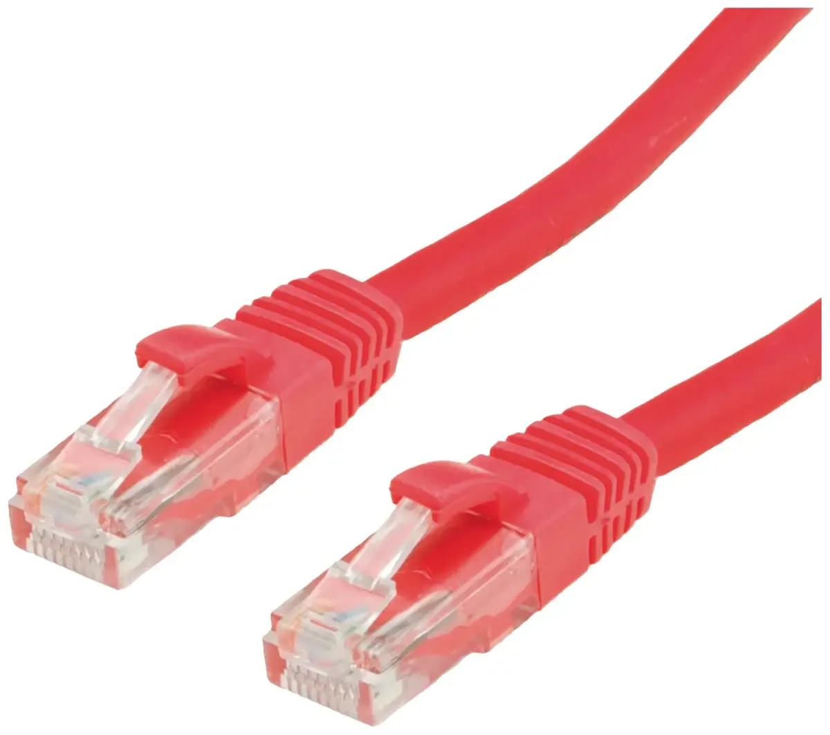 UTP Cat.6 (Class E) patchkabel, LS0H, 1,5 m von Roline in Rot – Produktfoto
