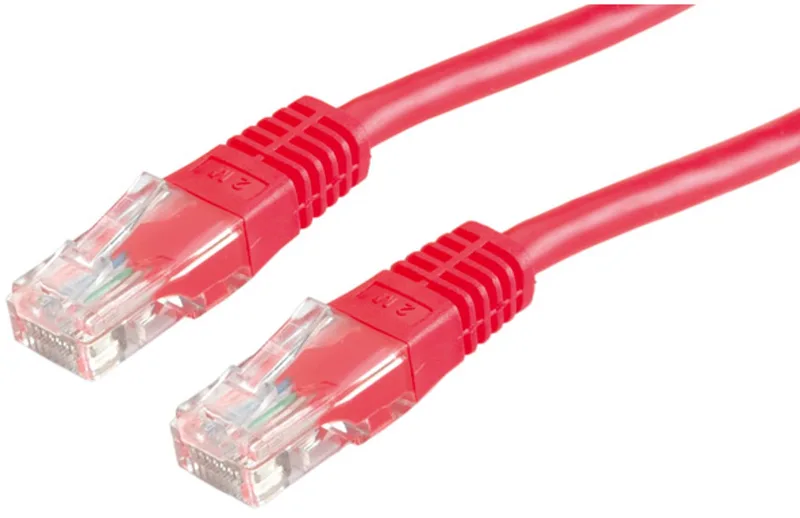 UTP patchkabel Cat5e 20m by Roline in Red – product photo