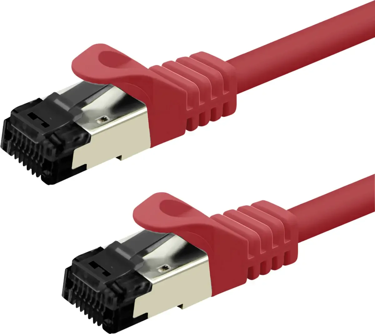 Value 21.99.1811 RJ45 Patchkabel CAT 8.1 S/FTP 1 m Rot 1 St. von Roline in Rot – Produktfoto