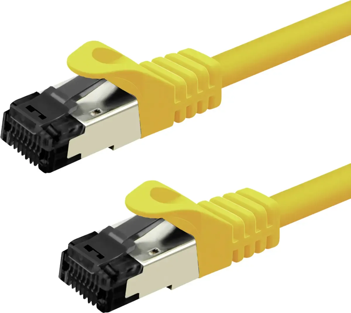Value 21.99.1822 RJ45 Patchkabel CAT 8.1 S/FTP 2 m Gelb 1 St. fra Roline – produktbillede