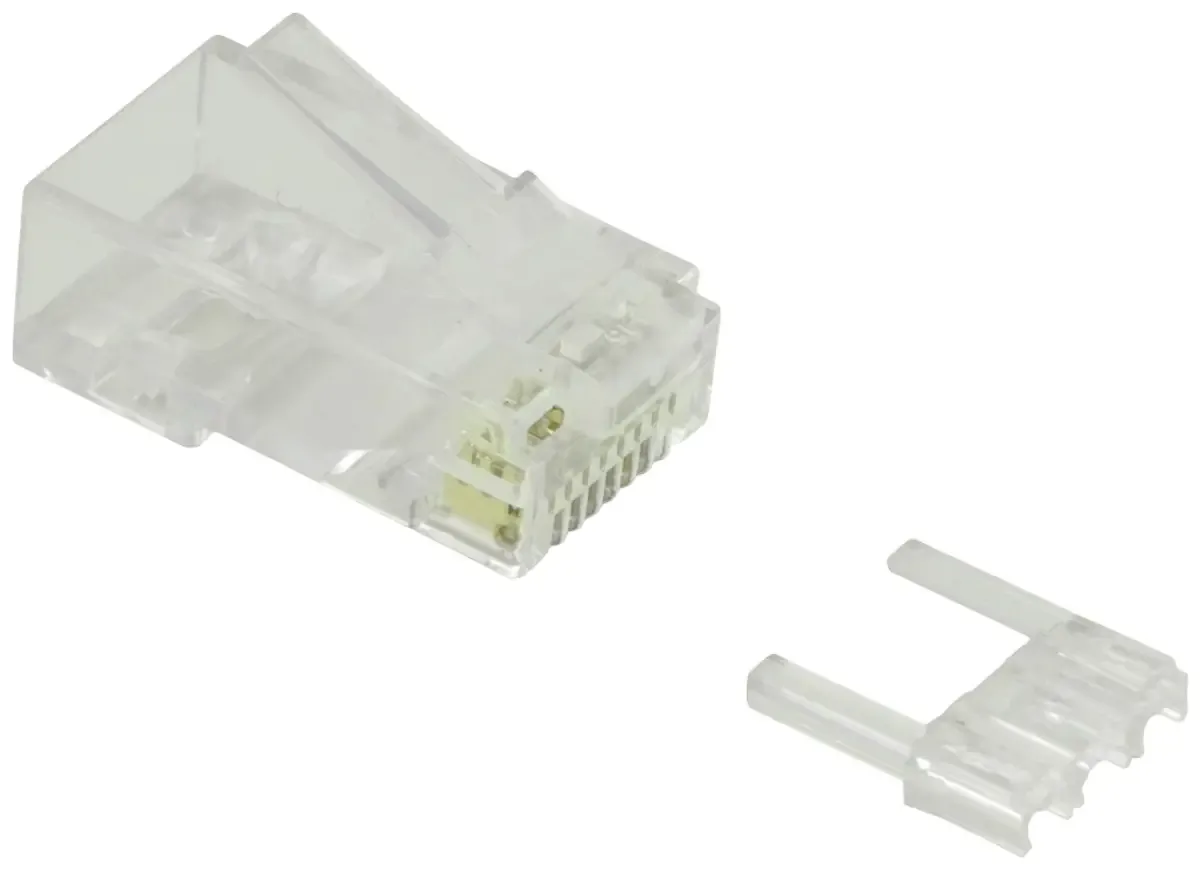 Value 21.99.3062 Module modulaire VALUE non blindé, cat. 6 (classe E), 10 pièces 21.99.3062 mâle, droit 10 pc(s) von Roline in Transparent – Produktfoto