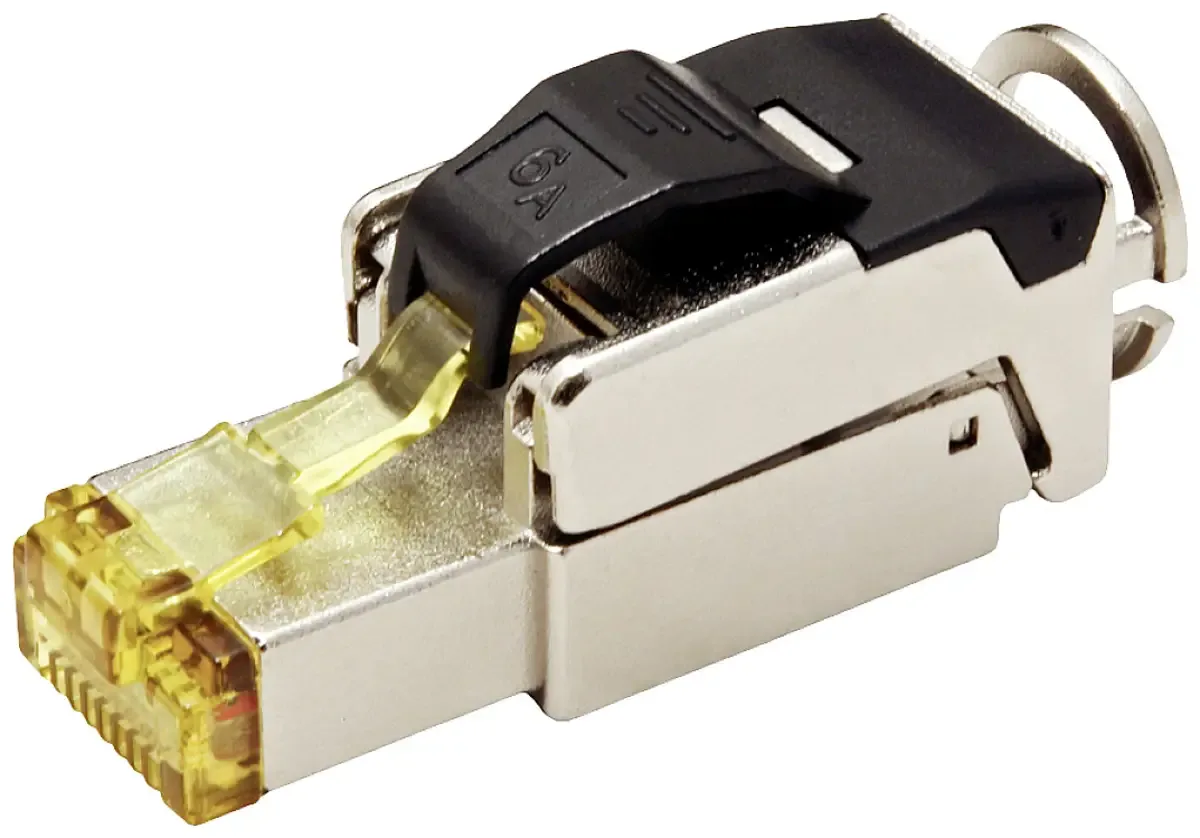 veldmontage RJ45 connector Cat.6A (Klasse EA), STP by Roline in Silver – product photo