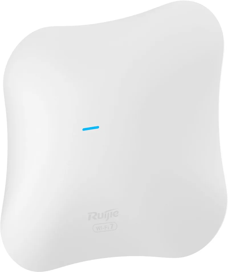 Networks RG-RAP73PRO - Network Accesspoint - PoE - Tri-Band - WiFi 7 van Ruijie in Zwart – productfoto