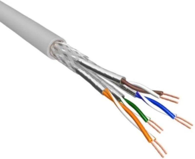 CAT6 S/FTP patch kabel - 50 meter by S-Impuls in Grey – product photo
