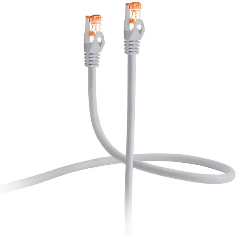 Flexline®-Patchkabel cat. 6A S/FTP, PIMF, grau, 25m från S-Impuls i Grå – produktbild