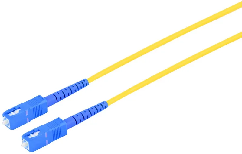 LWL SX Patchkabel SC/SC UPC 9/125µ, OS2 gelb, 3m de S-Impuls en Bleu, Jaune – photo produit
