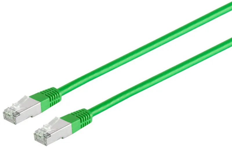 Patchkabel cat 6 S/FTP PIMF Halogenfrei grün 2m von S-Impuls in Grün – Produktfoto