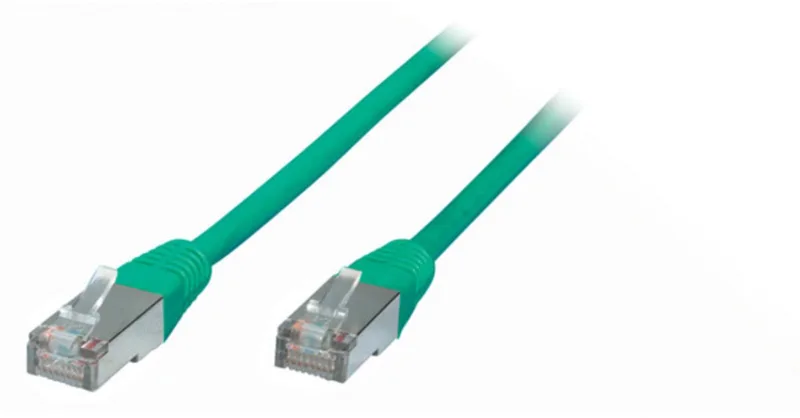 Patchkabel cat 6 S/FTP PIMF Halogenfrei grün 3m by S-Impuls in Green – product photo