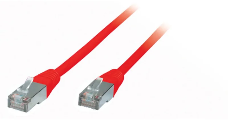 Patchkabel cat 6 S/FTP PIMF Halogenfrei rot 2m von S-Impuls in Rot – Produktfoto