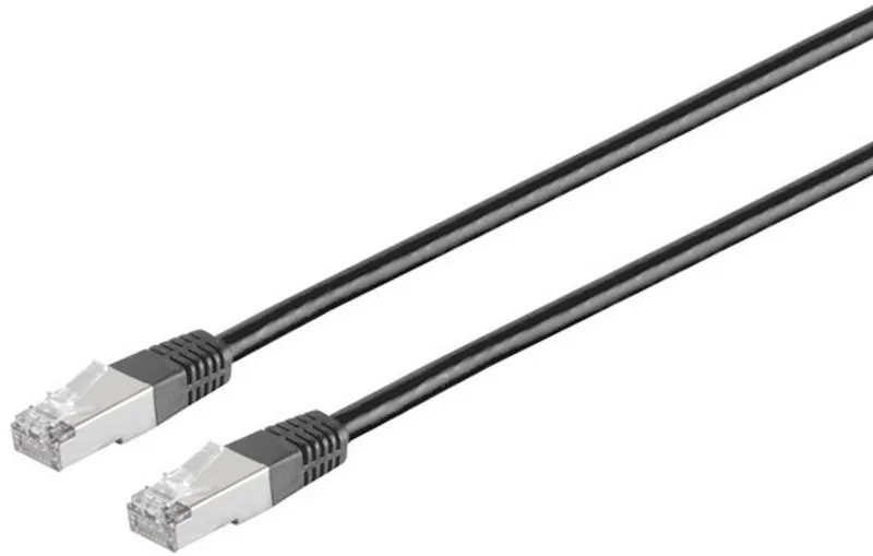 Patchkabel cat 6 S/FTP PIMF Halogenfrei sw 10m by S-Impuls in Black – product photo