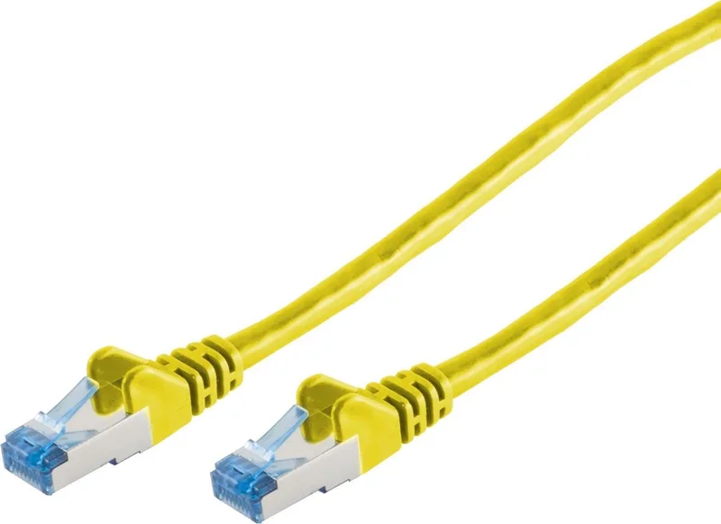 Patchkabel cat6A S/FTP PIMF gelb 7,5m by S-Impuls in Yellow – product photo