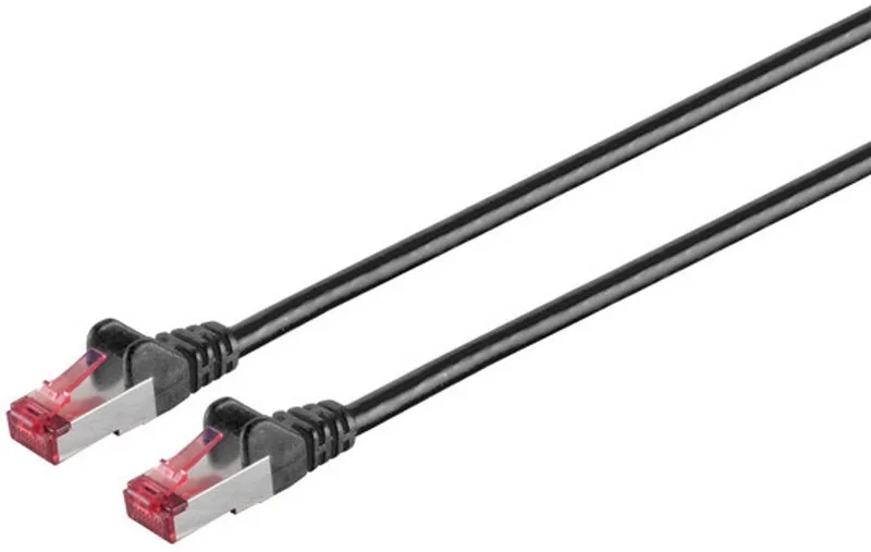 Patchkabel cat6A S/FTP PIMF Halogenfrei 20m by S-Impuls in Black – product photo