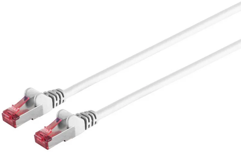 Patchkabel cat6A S/FTP PIMF Halogenfrei weiß 3m by S-Impuls – product photo